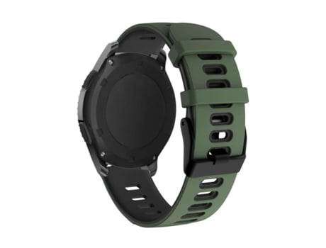 Correa para Garmin Forerunner 645 Music Verde Oscuro y Negro