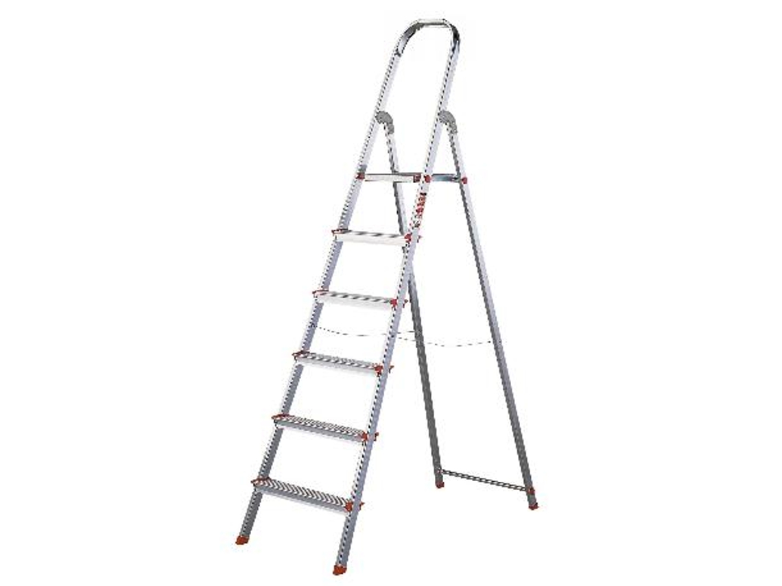 Rolser escaleras aluminio domestica plus 6 peld dop004 en131