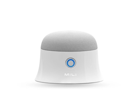 Pequeño parlante Bluetooth magnético compatible con el parlante MagSafe blanco BISBISOUS