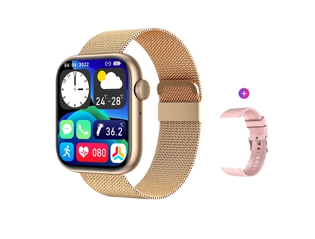 Reloj inteligente con termómetro de llamada Bluetooth de 1,85 pulgadas compatible con 100 teclas giratorias deportivas para hombre reloj inteligent...