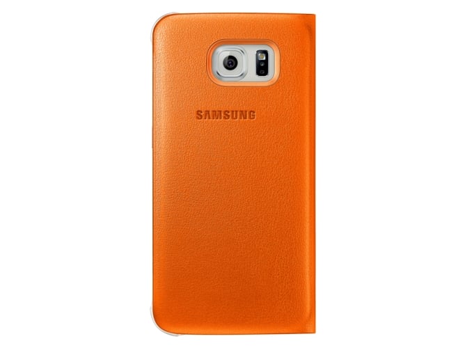 Funda SAMSUNG Galaxy S6 Edge Flip Naranja