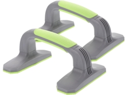 2 Barras De Plástico Verde Para Flexiones, Diseño Multifuncional Y Fiable Para Entrenamiento.