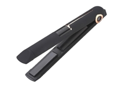 Mini rizador y alisador portátil inalámbrico con USB - No daña el cabello - Negro Yunzii