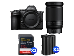 Nikon Z5 Ii + 28-400mm F/4-8 Vr + 2 Sandisk 512gb Extreme Pro Uhs-ii Sdxc + 2 Nikon En-el15c + Ebook “20 Consejos Para Fotos Que Impactan”