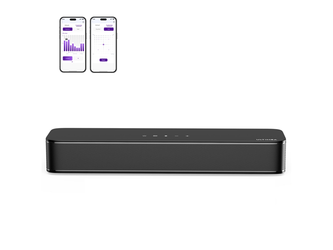 Barra de sonido ULTIMEA Poseidon M20 (2.1 canales - 120 W - Subwoofer integrado de 3 pulgadas)
