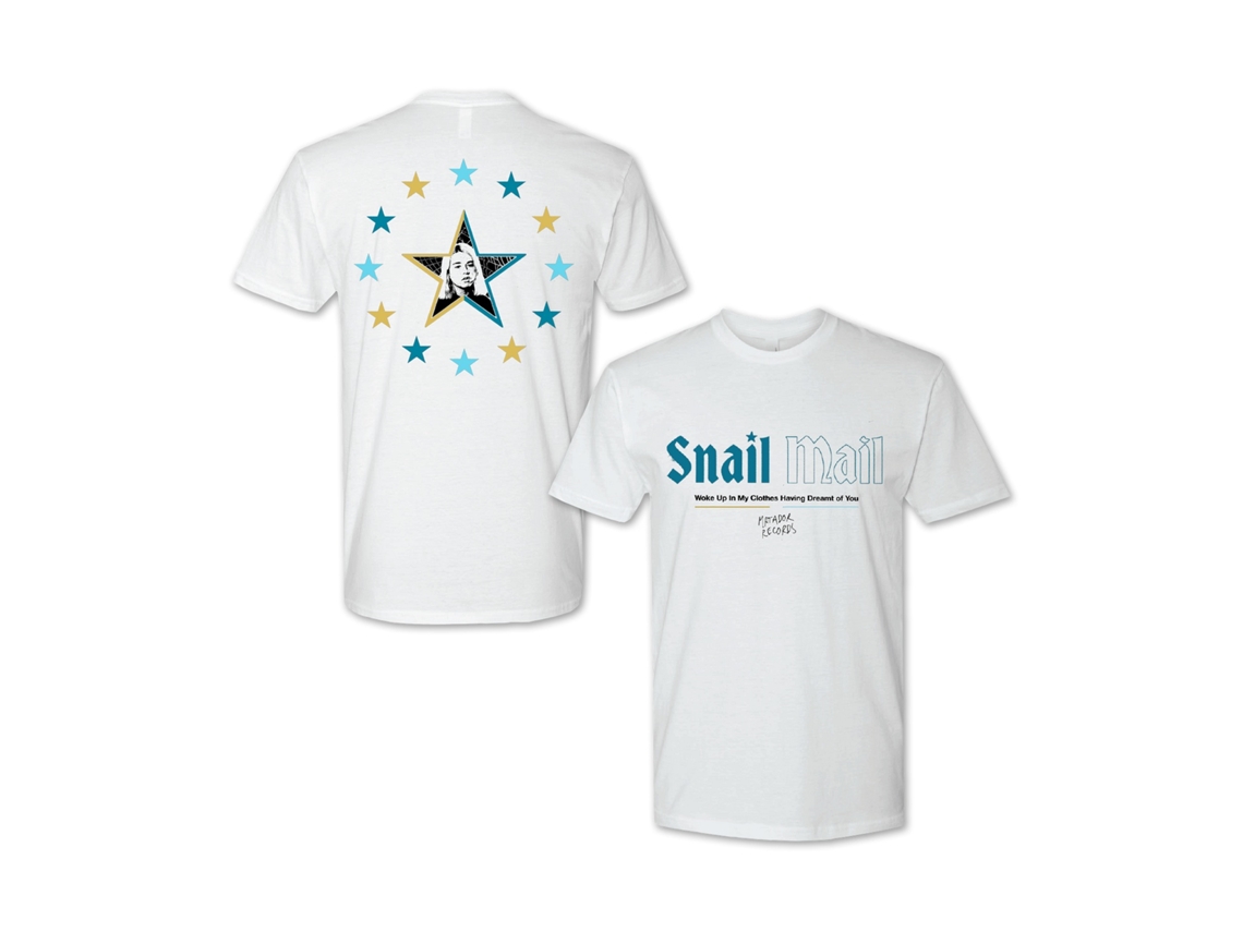 Camiseta unisex Rockinstone Snail Mail Heat Wave - Más vendida - Talla: L
