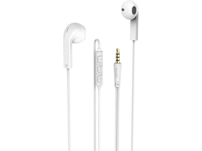 Auriculares con Cable HAMA Advance (In Ear - Micrófono - Blanco)