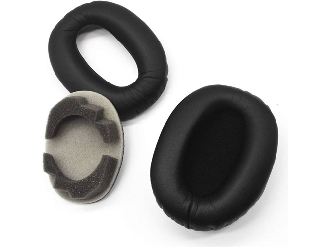 Almohadilla para Auriculares WISETONY 5052439393975 (Para Sony MDR-1000X - Negro)