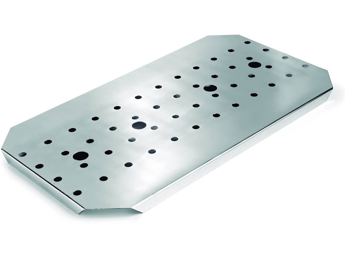 Base de Cocina LACOR Fundo Doble Perforado Inox GN 1/2