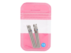 6 Piezas De Brocas Para Remover Cutículas, Lijadoras De Uñas, Herramientas Portátiles Para Manicura Y Pedicura.