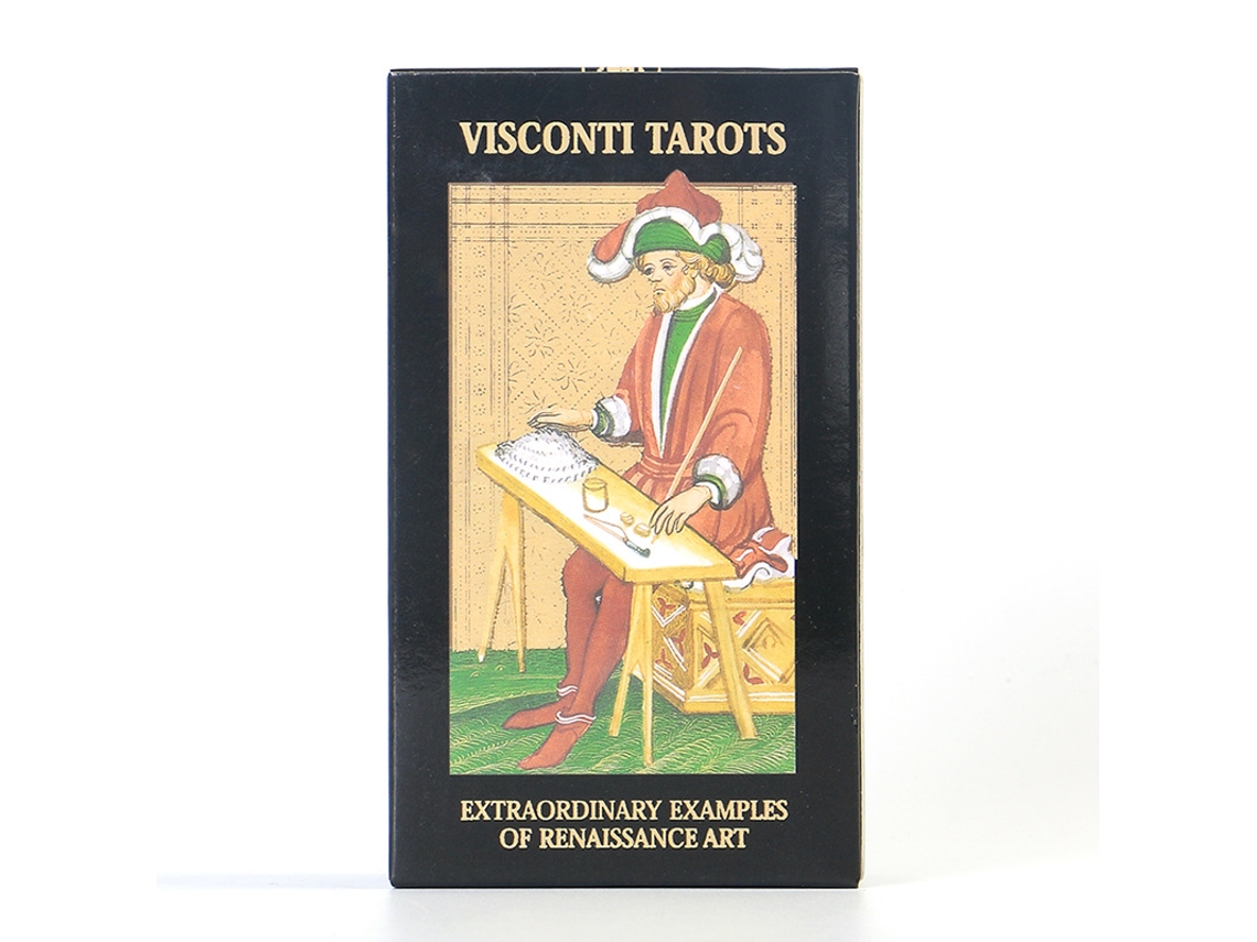 El Nuevo Juego De Mesa Tarot De Visconti En Inglés, Con 80 Cartas Interactivas.