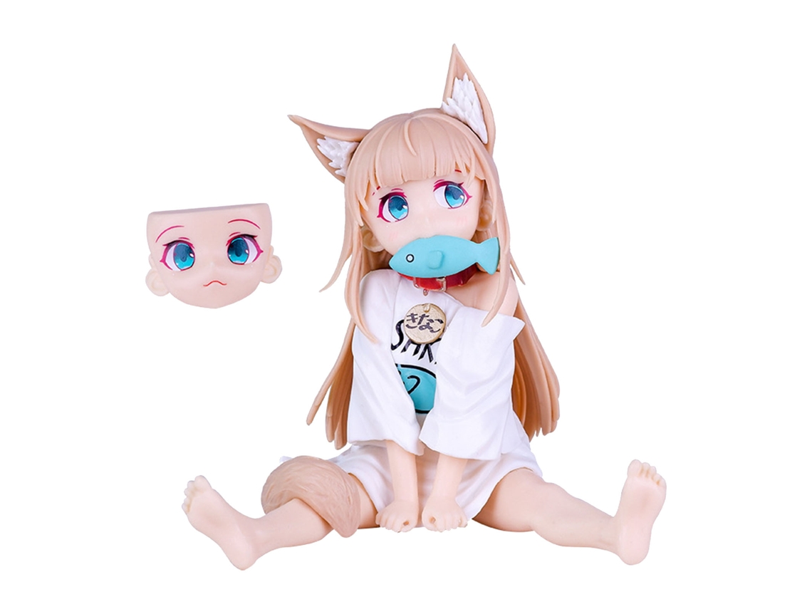 Colección de figuras de acción de chicas anime lindas para decoración