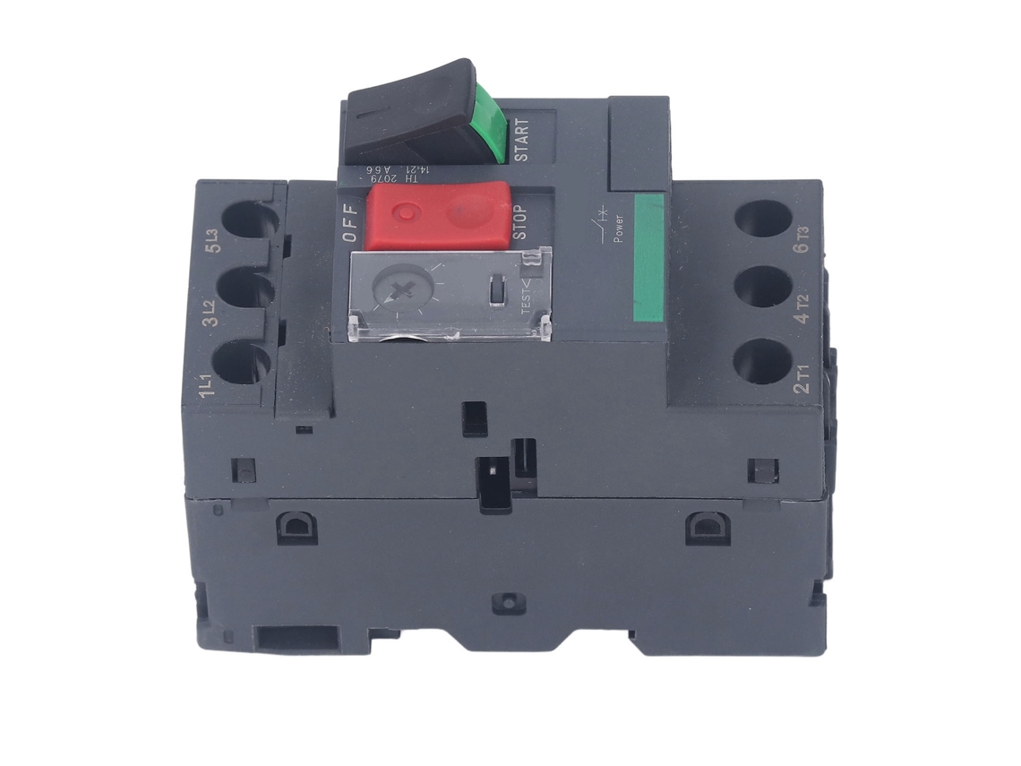 Disyuntor magnetotérmico para motor, carril de 35 mm, 690 V, GV2-ME06, 1-1,6 A