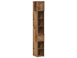Conjunto de 2 armarios de almacenamiento de madera antiguos 30x42,5x225 cm MAISON EXCLUSIVE