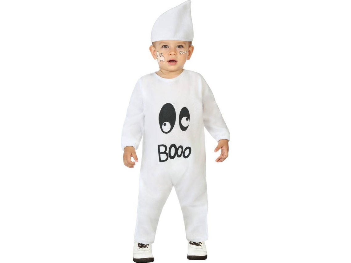 Disfraz de Bebé DISFRAZZES Fantasma Booo (Talla: 12 a 24 meses)