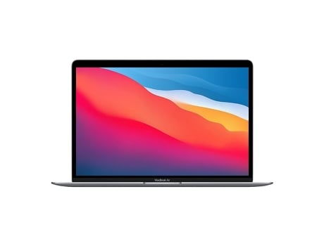 Macbook Air 13 2020 APPLE M1 3,2 GHz 8 GB 256 GB SSD Gris Espacial (Reacondicionado Señales de Uso)