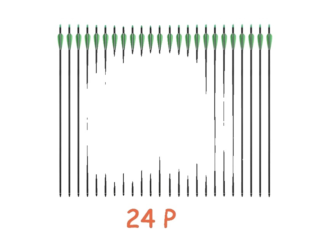 Arco recurvo ILF, mangos de aleación de aluminio 7075, velocidad de 210 fps, peso original de 30 lb