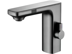 Grifo de baño moderno y lujoso, inteligente, automático y activado por sensor.