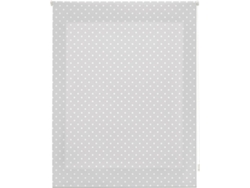 Estor Enrollable HAPPYSTOR Motas Estampado Digital Fantasia Gris 175x180 cm