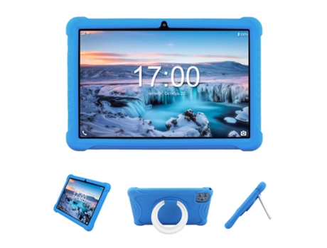 WUXIAN V62 Tablet + Teclado Bluetooth + Funda de Piel de Silicona + Auriculares + Bolígrafo (10.1 - 64 GB - 4 GB RAM - Wi-Fi-GPS-4G)