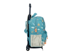 Enso Mochila Escolar Con Carro Mr. Crab Poliéster Turquesa