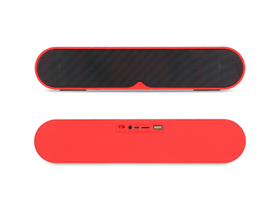 Altavoz Táctil Bluetooth 5.0 Reproducción De Música De Larga Duración Yx240301 13zzy Rojo Yemaesre
