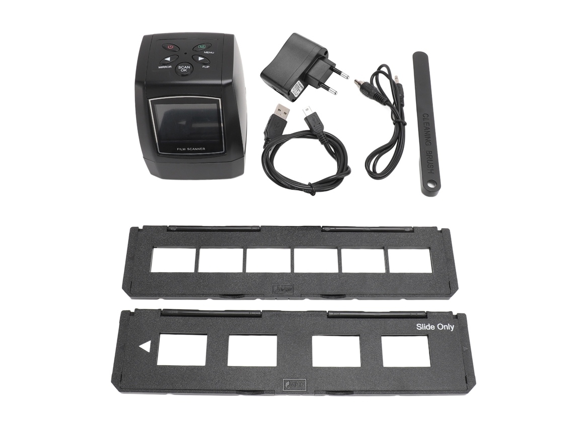 Escáner De Películas De 5 Mp Y 10 Mp, Convertidor De Interpolación Compatible Con Películas De Color Positivo Y Negativo De 35 Mm Y 135 Mm, Diapositi