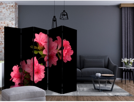 Biombo ARTGEIST Azalea in Black II (225x172)