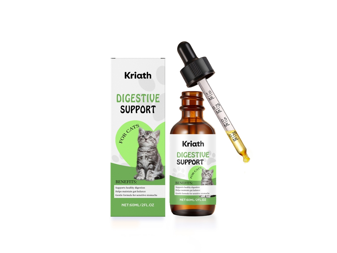 Gotas para favorecer la digestión en gatos