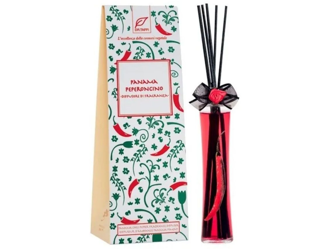 Difusor de fragancias de 80 ml de Peperoncino de Panamá Perfumes T3568 Dr Taffi
