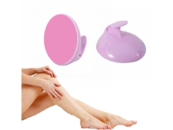 Depiladora manual de cristal lavable, sin afeitado, corte