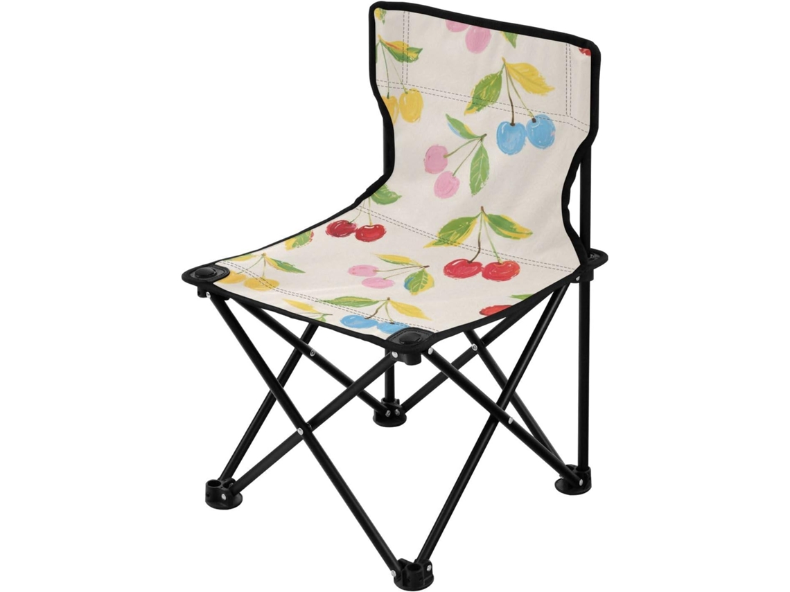 Silla De Camping Ligera Y Hierro Transpirable Plegable Acampar