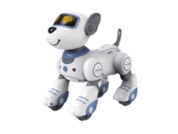Robot Teledirigido Con Baile, Música Y Luces, Programable Para Niños Y Niñas, Color Azul.