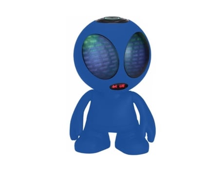 G-Wiki-Bl :Wiki Altavoz Bluetooth 10W Fm/Usb/Sd Bat Mic Azul Ltc