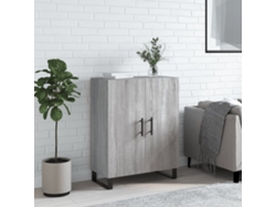 Aparador De Madera De Ingeniería Gris Sonoma 69,5x34x90 Cm