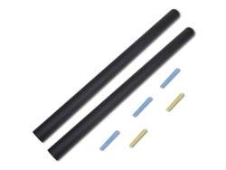 Pizarra Adhesiva De Pared 0,6 x 2 M 2 Rollos Con Tizas
