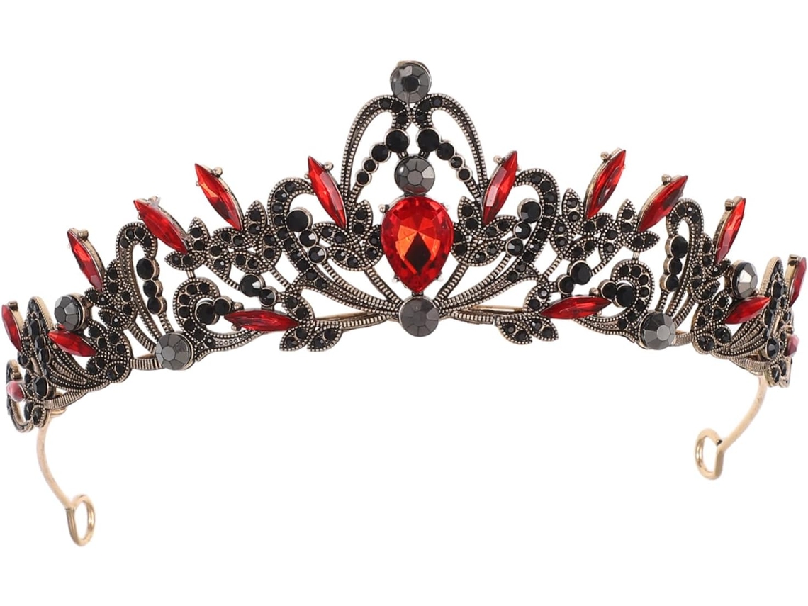 Corona De Loción Para El Cabello Rojo Para Llevar, Coronas De Cumpleaños Y Halloween