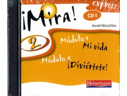 Libro Mira Express 2 Audio CDs Pack of 3 de Anneli Mclachlan (Inglés)