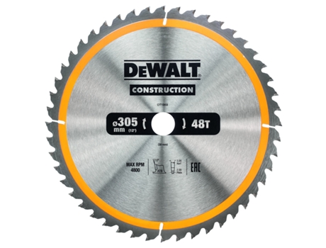 DEWALT DT1959-QZ - Hoja para construcción 305x30mm 48D