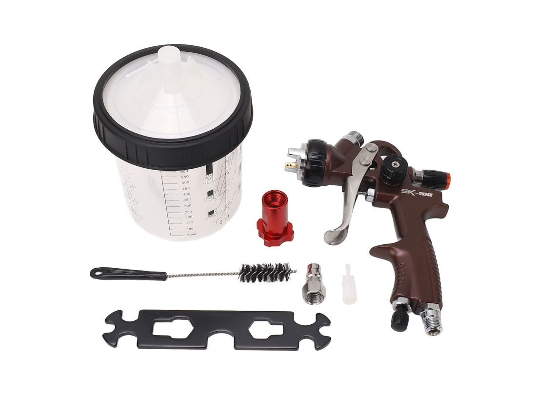Kit Premium De Pistola De Aire Para Pintura Com Alta Atomização 1.3mm Para Carros, Casa E Diy