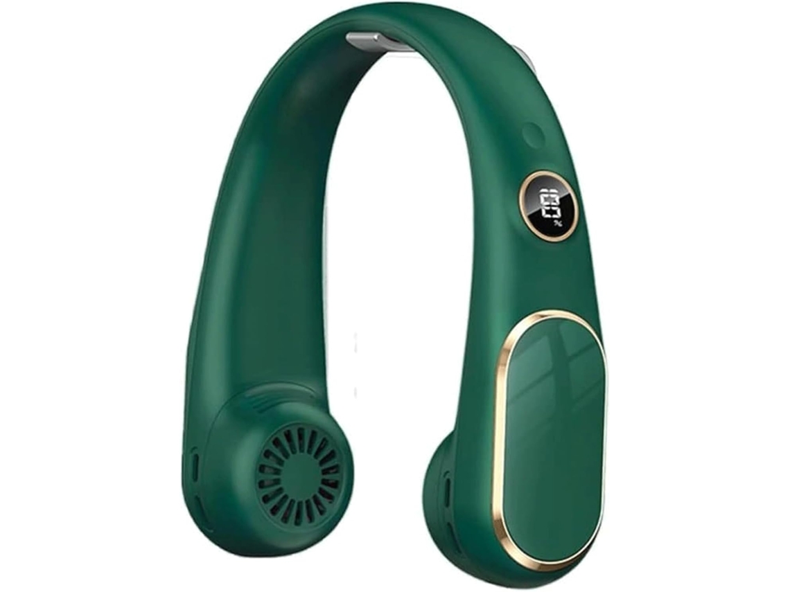 Mini Ventilador Portátil Para Colgar En El Cuello Con Carga Usb