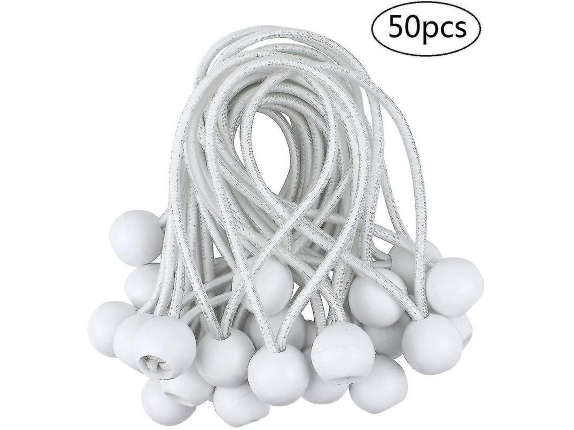 2026-50 Piezas Tensores Elásticos De Pelota Para Toldos, Campamentos, Tiendas, Cortinas, 10cm Ylt