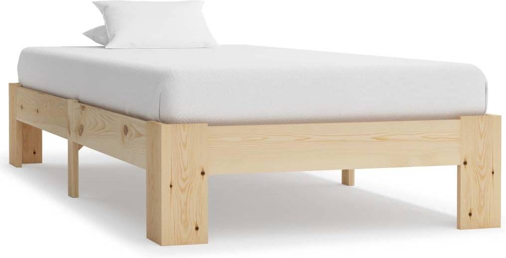 Cama VIDAXL 283280 Pino Macizo (Compatible con Colchón: 90x200 cm)