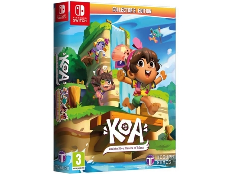 Koa y los Cinco Piratas de Mara Edición Coleccionista Nintendo Switch Ediciones Limitadas