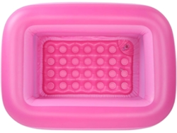 Piscina Inflable Tamaño Niños Animados Plegable Entretenimiento Jardín Familiar, Material