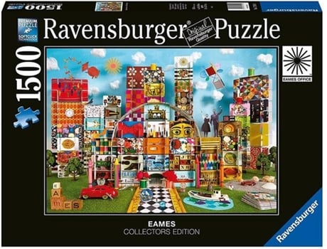 Puzzle RAVENSBURGUER Puzzle 1500P Eames House Of Cards Fantasy (Edad Minima: 14 Anos)