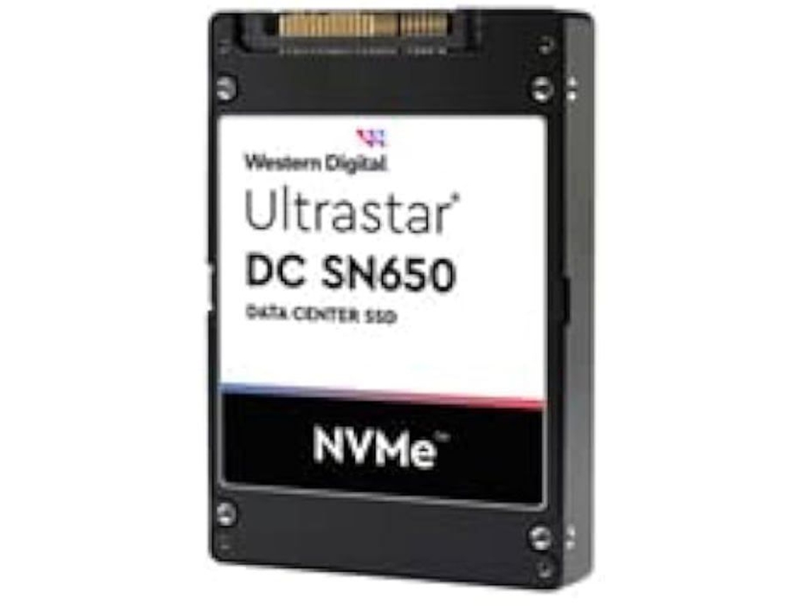 SSD interno - WESTERN DIGITAL - Wd ultrastar dc sn650 wus5ea176esp5e3 - 7,68 TB - U.3 PCIe 4.0 (NVMe)