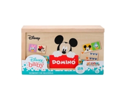Juego de Dominó WOOMAX de madera Mickey y Minnie (2 años)