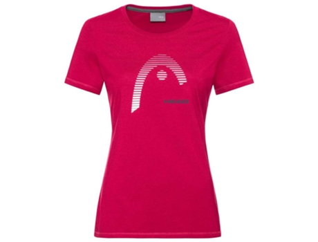 Camiseta de Mujer HEAD RACKET Club Lara Tenis Rosa (S)