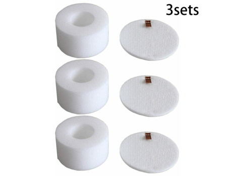 Juego de 3 esponjas de filtro de repuesto para aspiradora Shark Upright Hoover Nv601 Uk, Nv601 Ukt, Nv600 Uk, Nv700 Uk, Nv700 Ukt nuevo